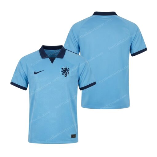 Netherlands Away Football Shirt 2025 Front and Back View