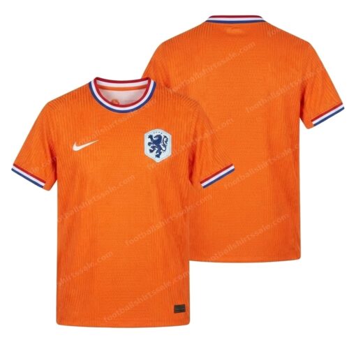 Netherlands Home Football Shirt 2025 Front and Back View