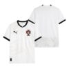 Portugal Away Football Shirt 2025 Front and Back View