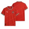 Portugal Home Football Shirt 2025 Front and Back View