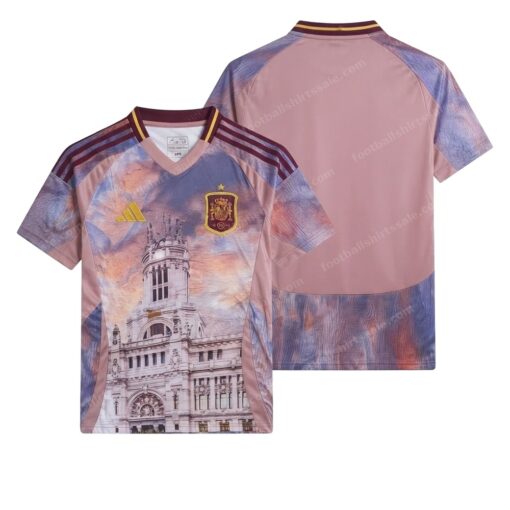 Spain Special Edition Football Shirt 2025 Front and Back View