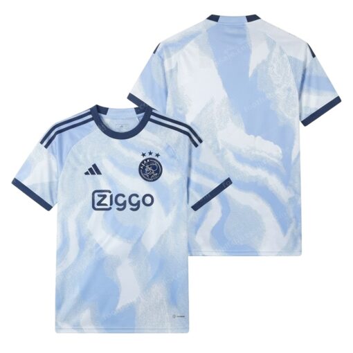 Ajax Third Football Shirt 26/27 Front and Back View