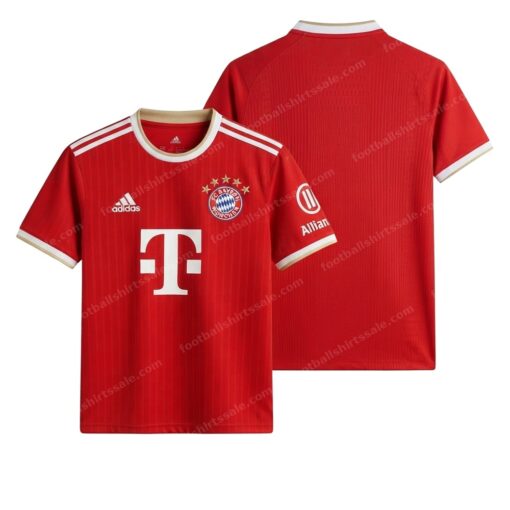 Bayern Munich Home Football Shirt 26/27 Front and Back View
