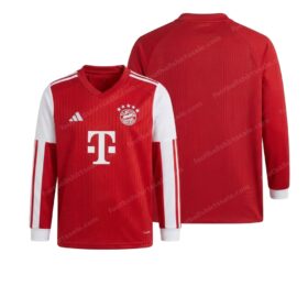 Bayern Munich Home Long Sleeve Football Shirt 26/27