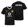 Dortmund Away Football Shirt 26/27 Front and Back View