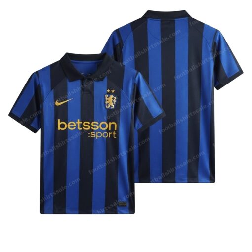 Inter Milan Home Football Shirt 26/27 Front and Back View