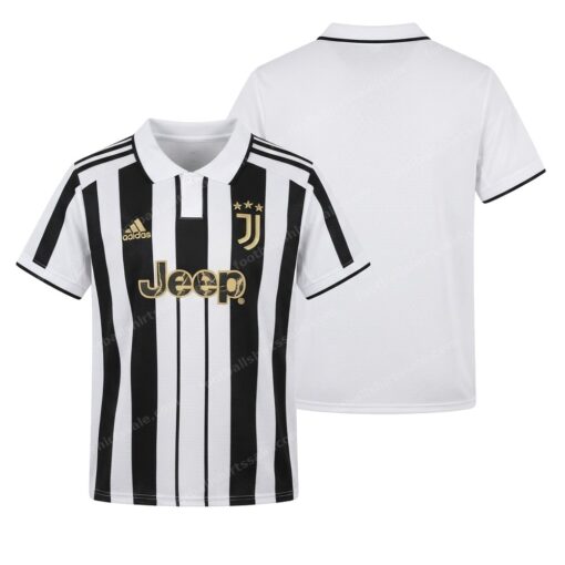 Juventus Home Football Shirt 26/27 Front and Back View