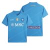Napoli Home Football Shirt 26/27 Front and Back View