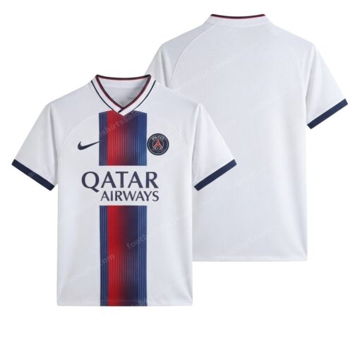 PSG Away Football Shirt 26/27 Front and Back View