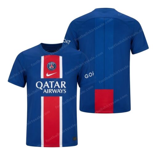 PSG Home Football Shirt 26/27 Front and Back View