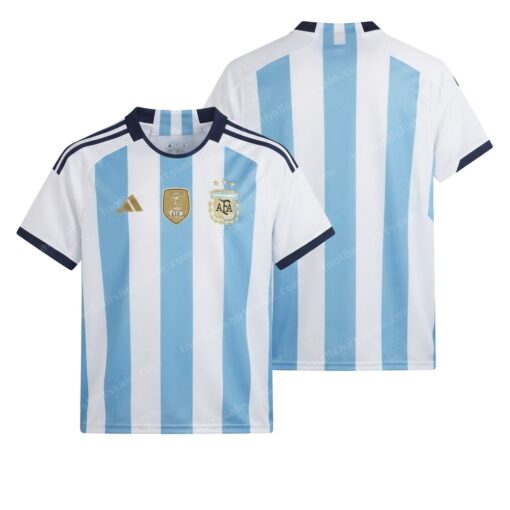Argentina Home World Cup Football Shirt 2026 Front and Back View