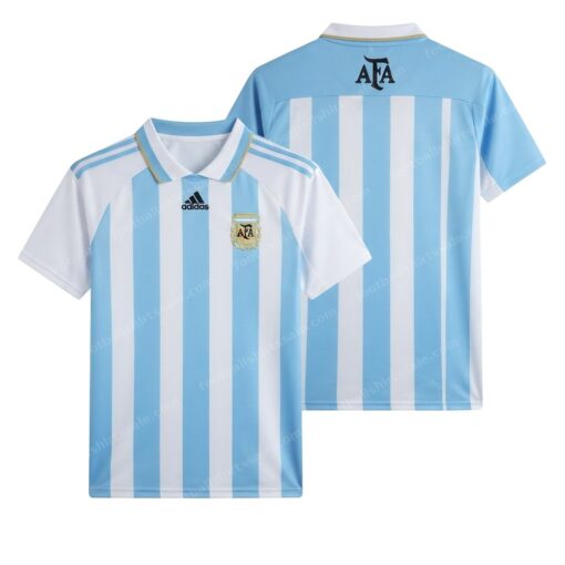 Argentina World Cup Bringback Remixed Football Shirt 2026 Front and Back View