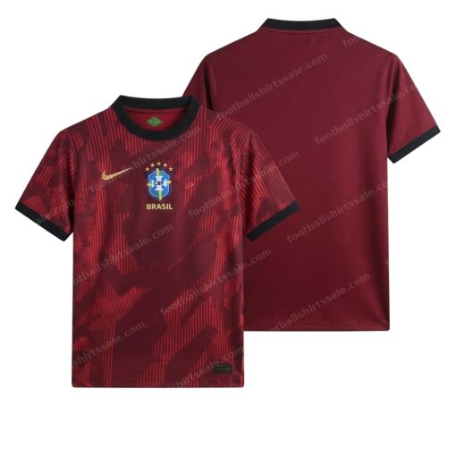 Brazil Goalkeeper World World Cup Football Shirt 2026 Front and Back View