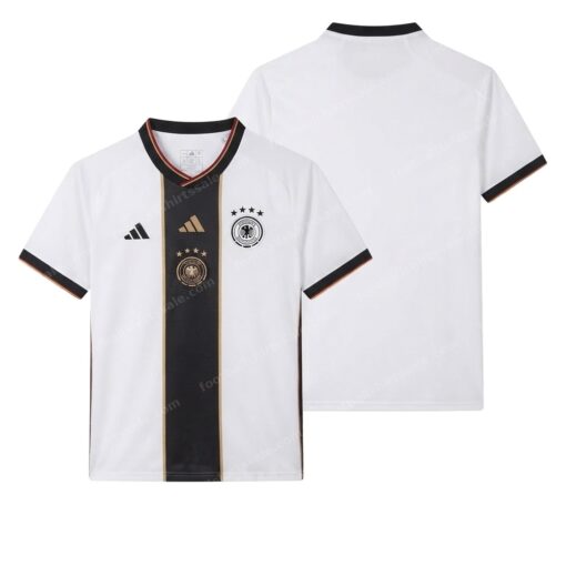 Germany Home Football Shirt 2026 Front and Back View