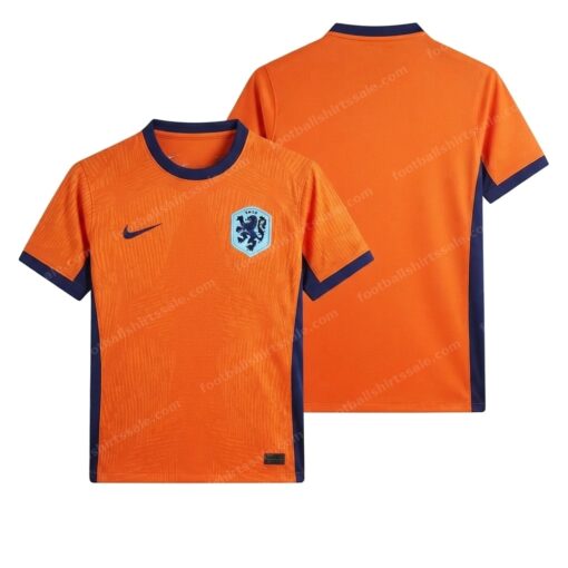 Netherlands Home World Cup Football Shirt 2026 Front and Back View