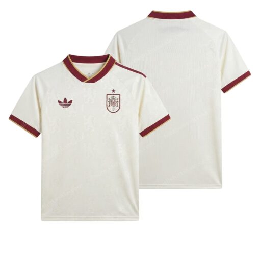 Spain Home Football Shirt 2026 Front and Back View