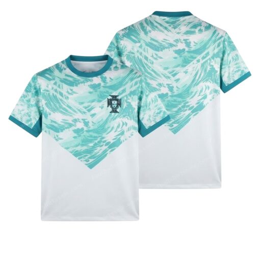 Portugal Away World Cup Football Shirt 2026 Front and Back View