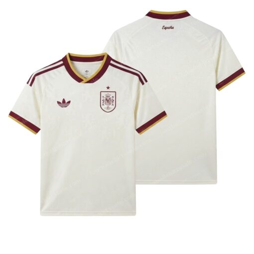 Spain Away World Cup Football Shirt 2026 Front and Back View