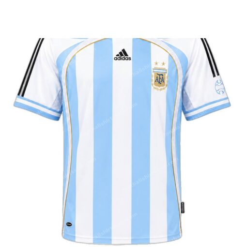 Argentina Retro Home Football Shirt 2006