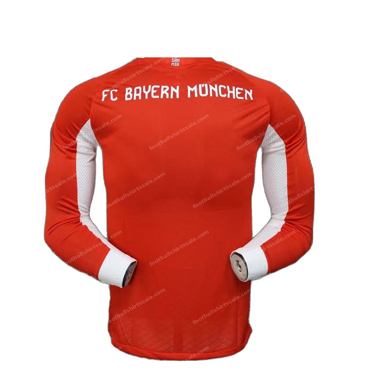 Bayern Munich Home Munich Long Sleeve Football Shirt 25/26 - Image 2