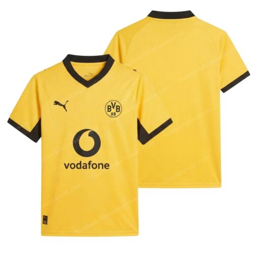 Borussia Dortmund Cup Football Shirt 25/26 Front and Back View