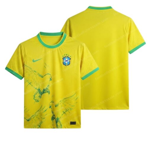 Brazil Samba Wings Special Edition Football Shirt 2024 Front and Back View