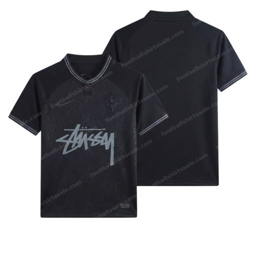 Brazil Stussy X Special Edition Football Shirt 2024 Front and Back View