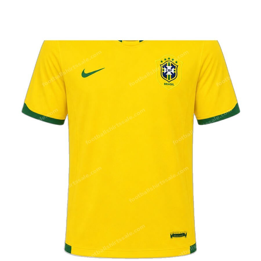 Brazil Retro Home Football Shirt 2006