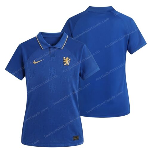 Chelsea Home Women Football Shirt 26/27 Front and Back View