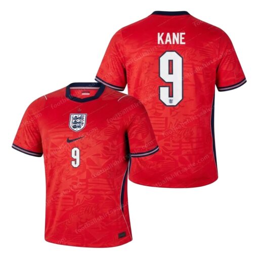 England Away World Cup Fan Version Football Shirt 2026 Front and Back View