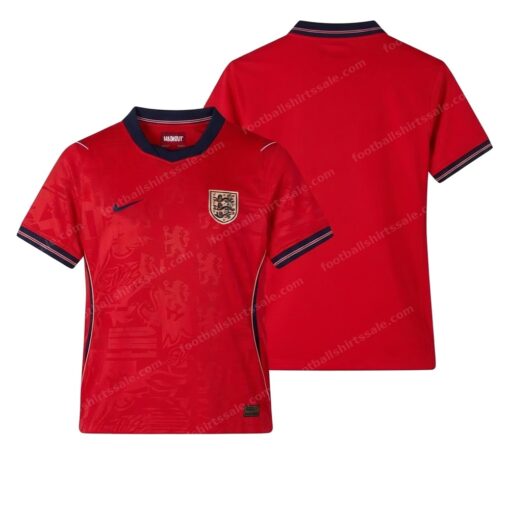 England Away Women Football Shirt 2026 Front and Back View