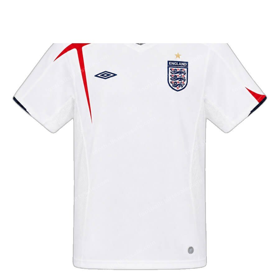 England Retro Home Football Shirt 2006