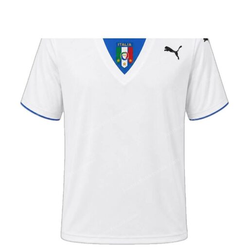 Italy Retro Away Football Shirt 2006
