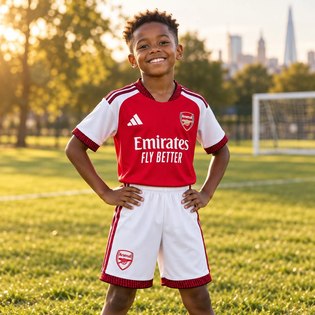 Arsenal 26/27 Home Set – Cheap Kids Football Kits