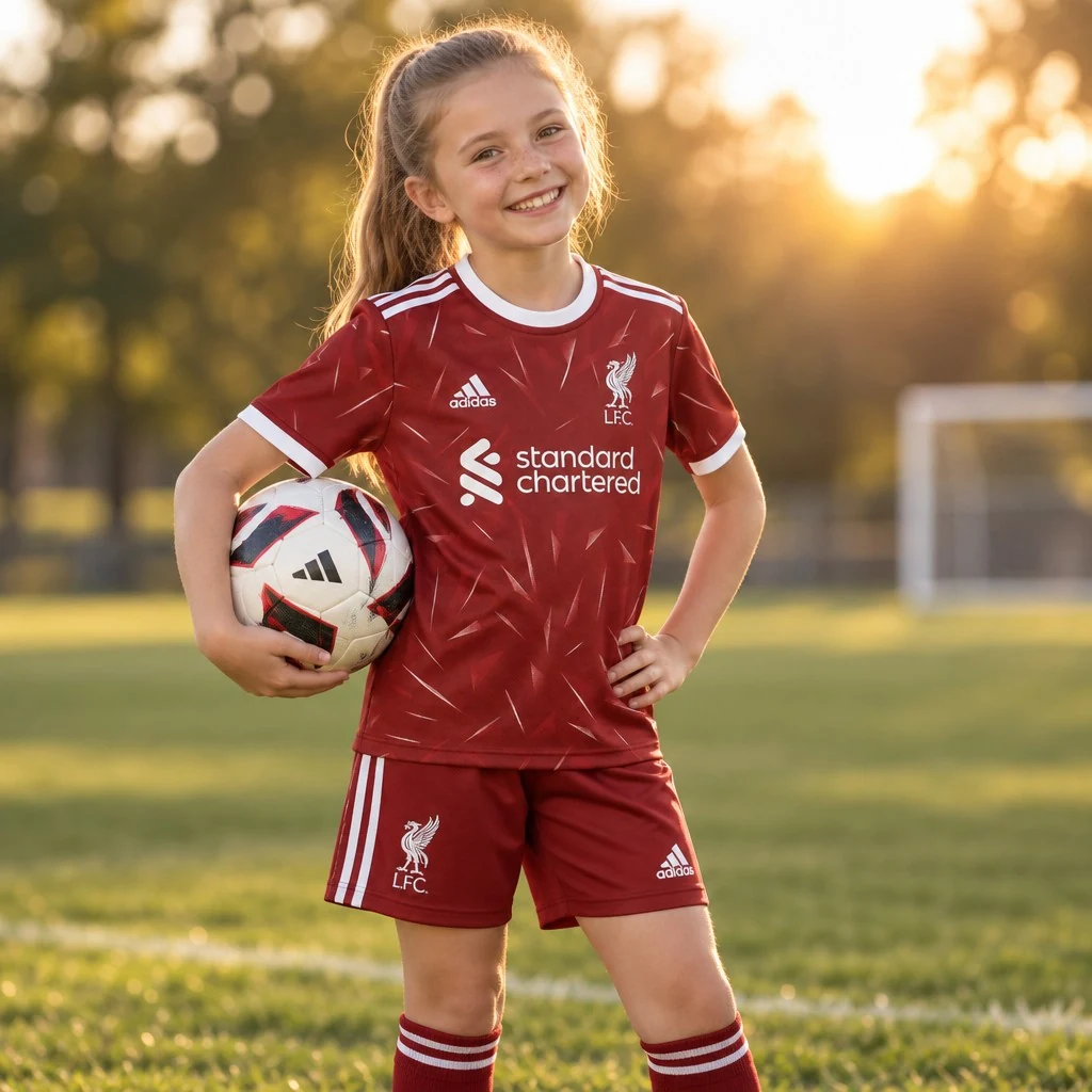 Liverpool 26/27 Home Set – Cheap Kids Football Kits