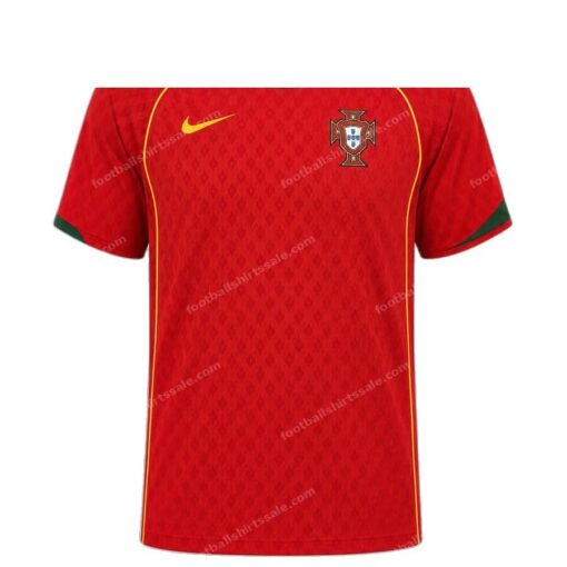 Portugal Retro Home Football Shirt 2004