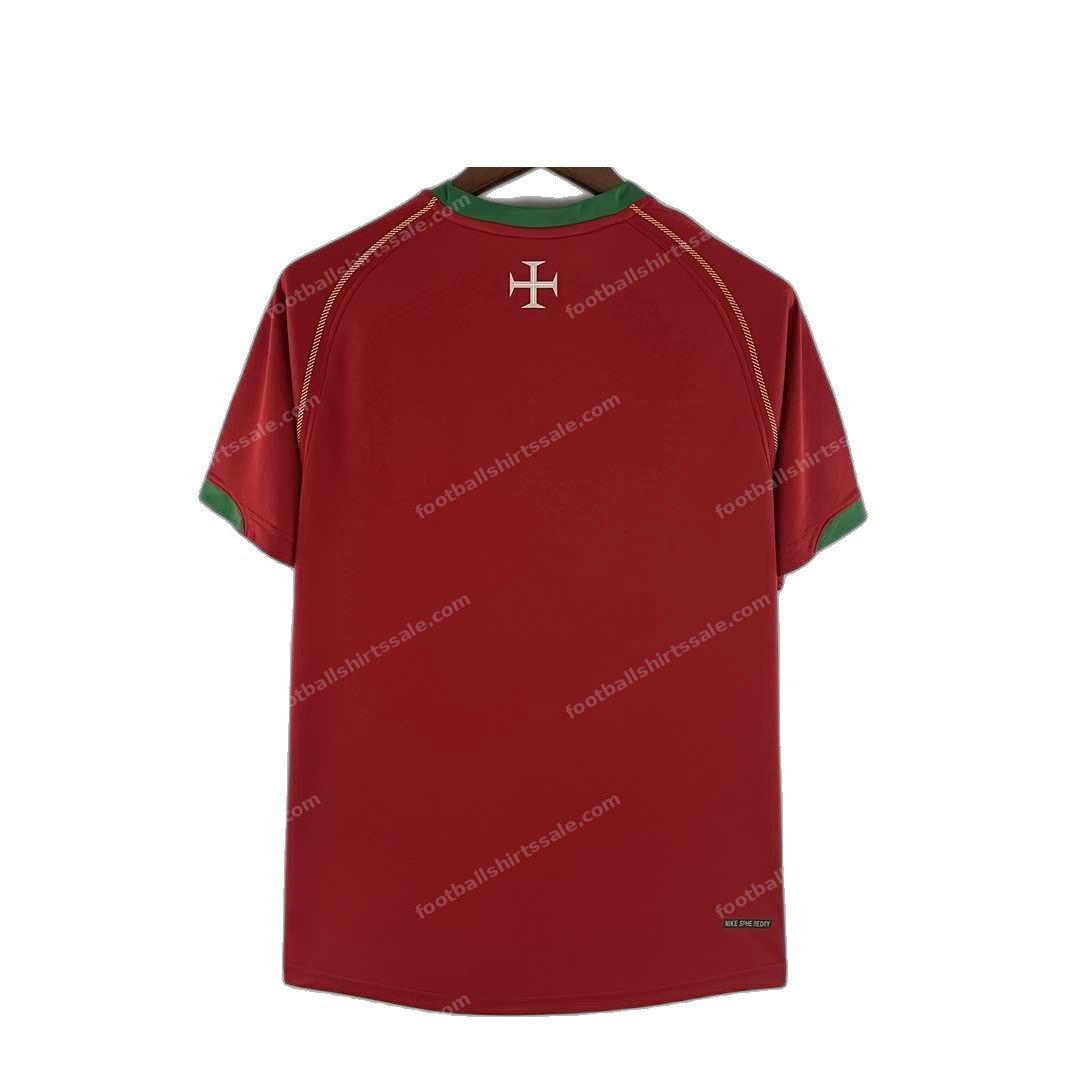Portugal Retro Home Football Shirt 2006 - Image 2