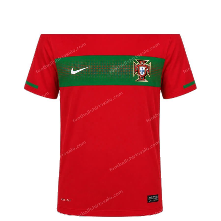 Portugal Retro Home Football Shirt 2010