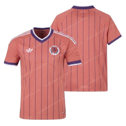 Scotland Away Football Shirt 2026 Front and Back View