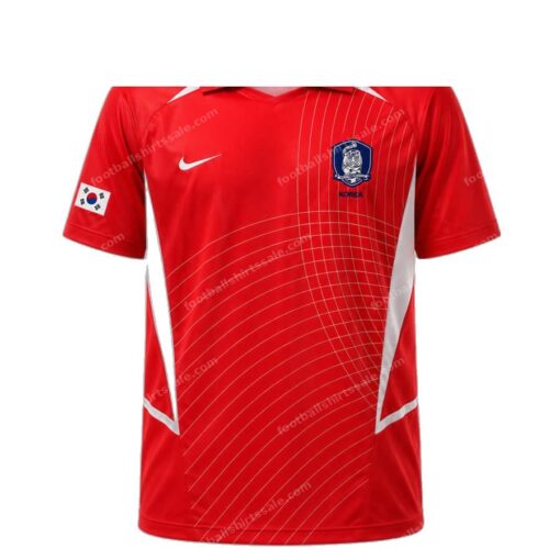 South Korea Retro Home Football Shirt 2002