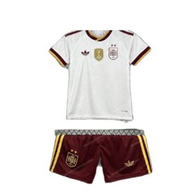 Spain Away World Cup 2 Stars Kids Football Kit 2026