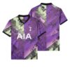 Tottenham Hotspur Retro Third Football Shirt 21/22 Front and Back View