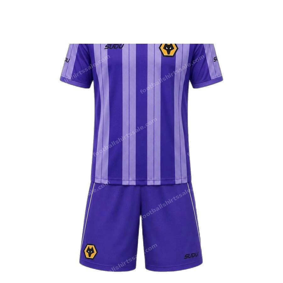 Wolverhampton Goalkeeper Kids Football Kit