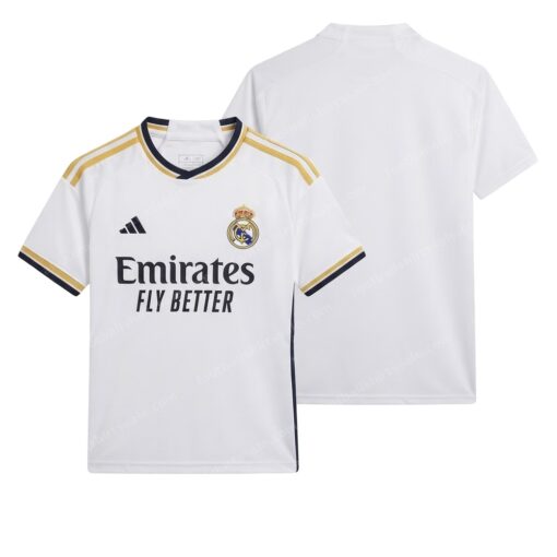 Real Madrid Home Women Football Shirt 23/24 Front and Back View