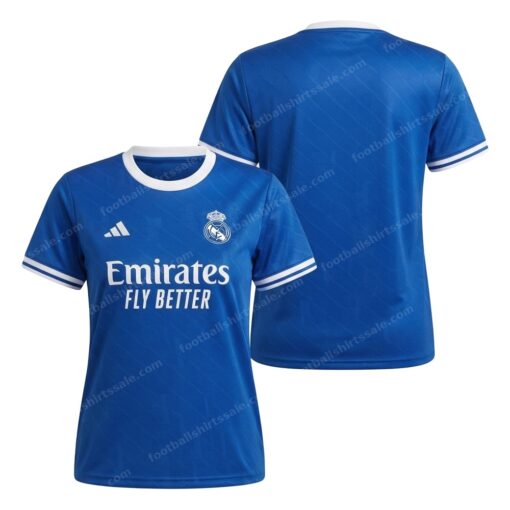 Real Madrid Third Women Football Shirt 25/26 Front and Back View