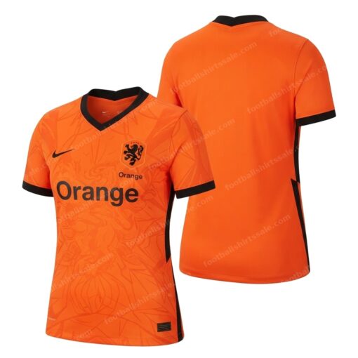 Netherlands Home World Cup Women Football Shirt 2026 Front and Back View